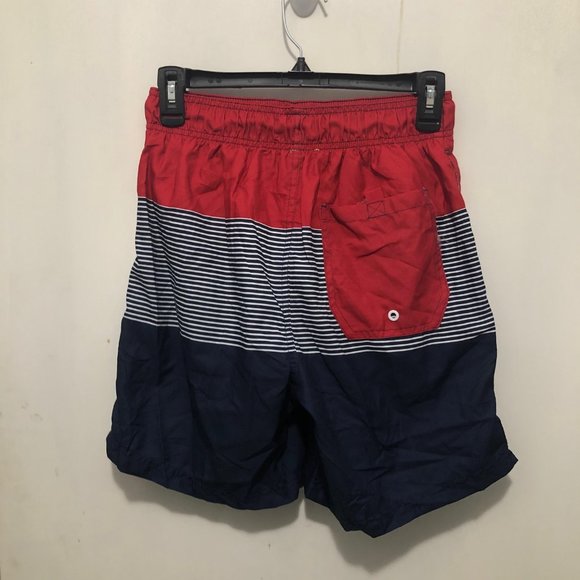 Jake Austin Red White & Blue Swim Shorts Trunks Small - Picture 2 of 2